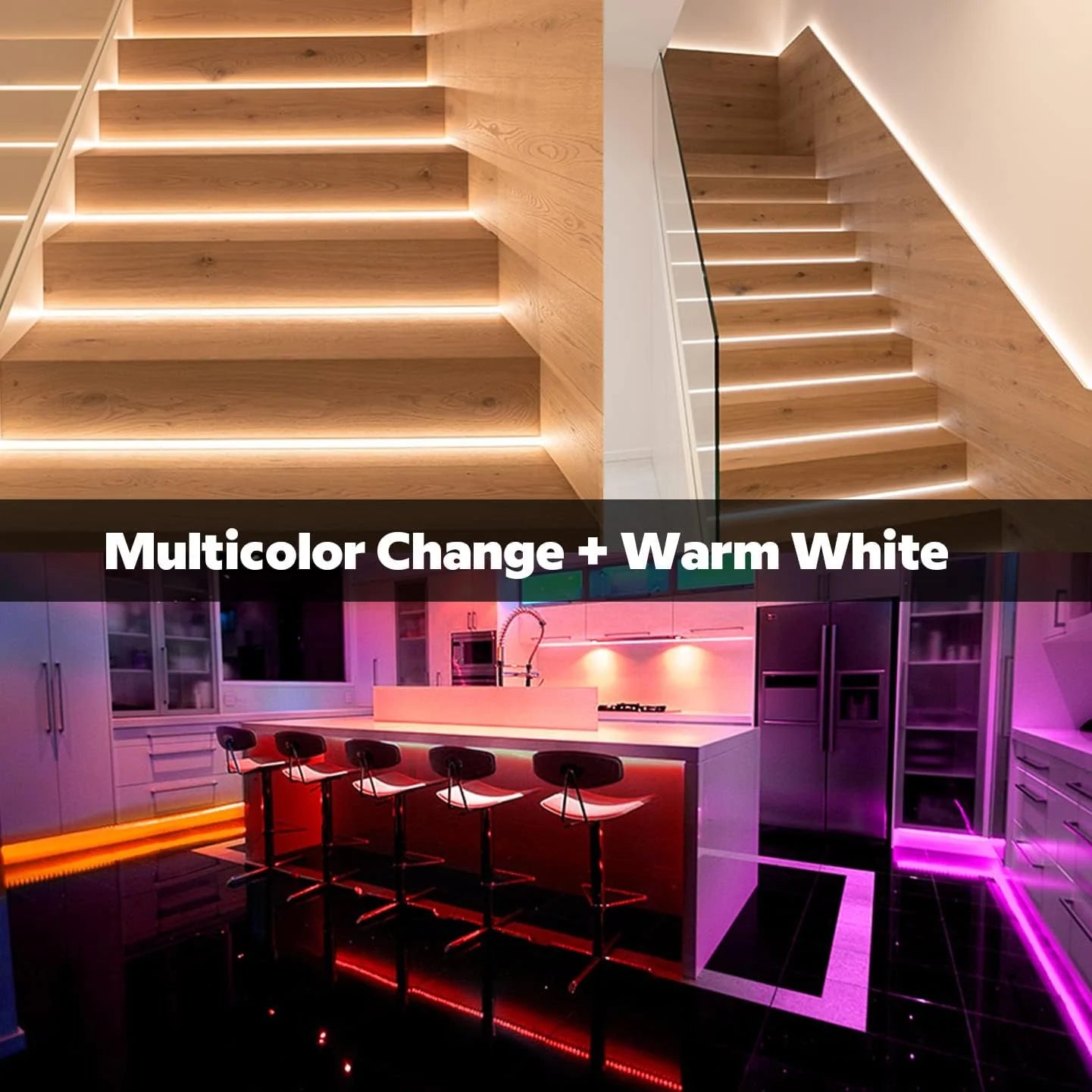 SLD06 Dotless Linear LED RGBW Color Changing 6W/ft COB Strip Lights IP20/IP67 Low Voltage 12mm DC24V Tape Light
