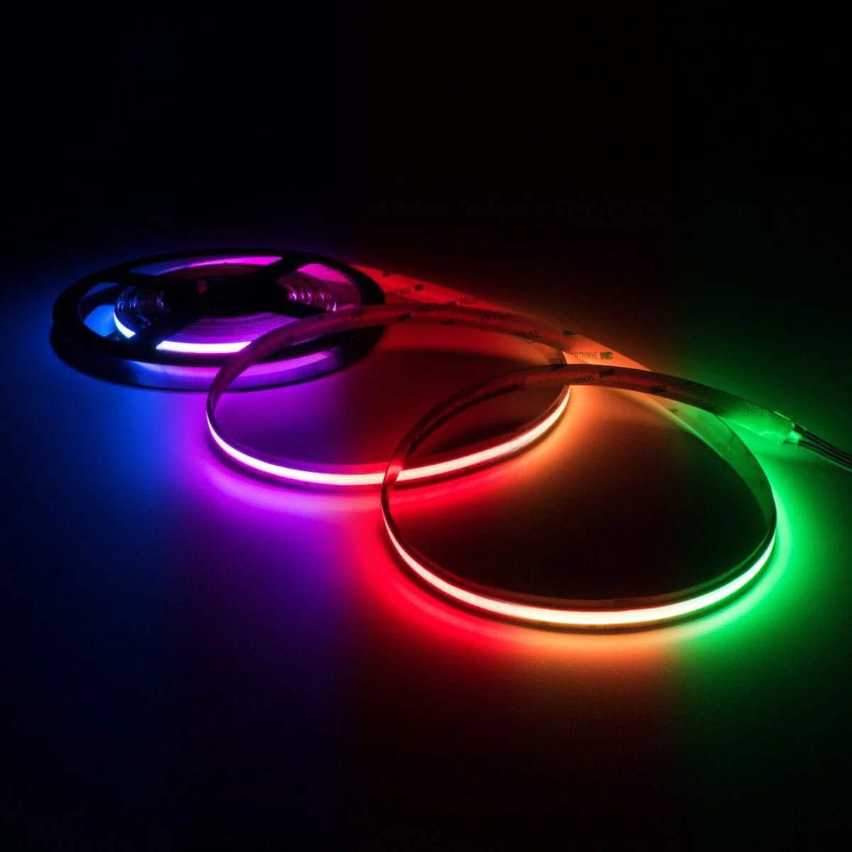 SLD06 Dotless Linear LED RGBW Color Changing 6W/ft COB Strip Lights IP20/IP67 Low Voltage 12mm DC24V Tape Light